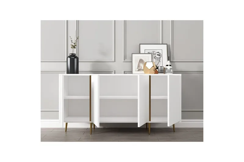 Ampelio Konsollbord 150 cm - Vit - Möbler - Bord & matgrupper - Avlastningsbord - Hallbord