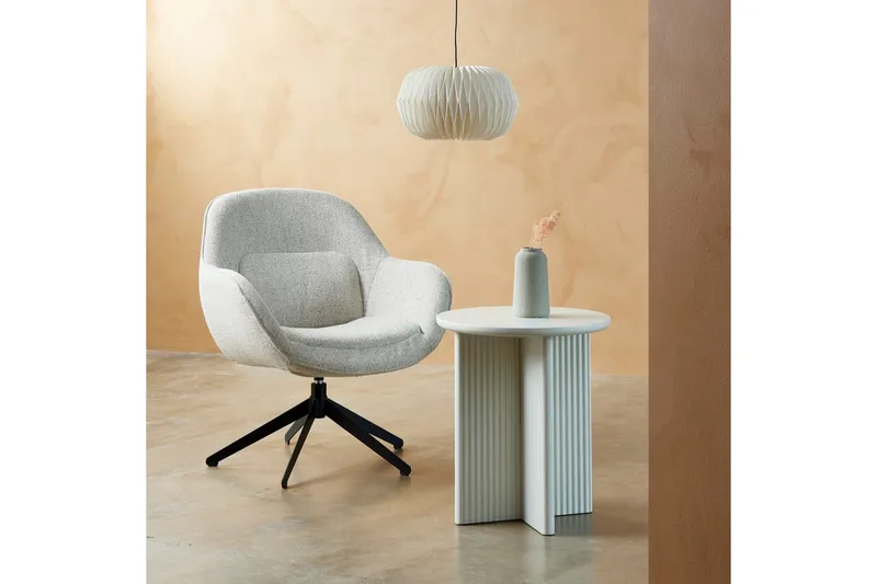 Ansal Sidobord 50 cm - Greige - Möbler - Bord & matgrupper - Avlastningsbord - Lampbord