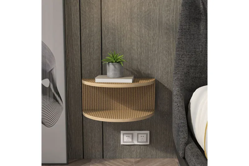 Antigua Sängbord 45 cm - Brun - Möbler - Bord & matgrupper - Avlastningsbord - Sängbord & nattduksbord