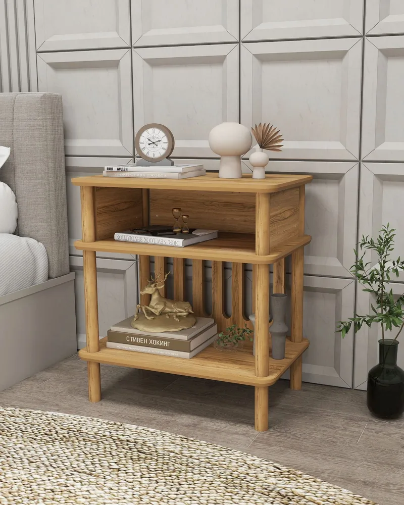 Antigua Sidobord 58 cm, Ek