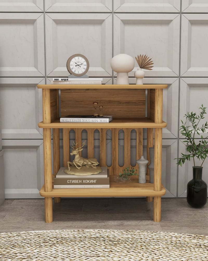 Antigua Sidobord 58 cm - Ek - Möbler - Bord & matgrupper - Avlastningsbord - Lampbord