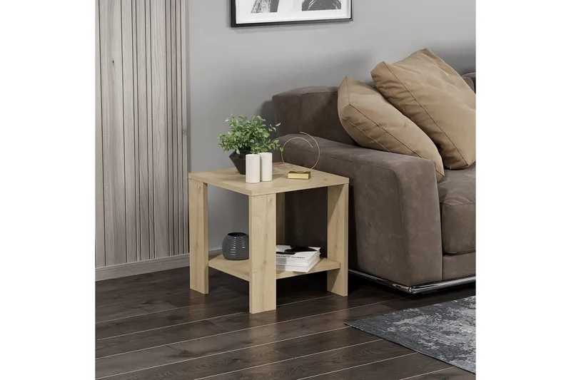 Asrel Sidobord 40 cm - Ek - Möbler - Bord & matgrupper - Avlastningsbord - Lampbord