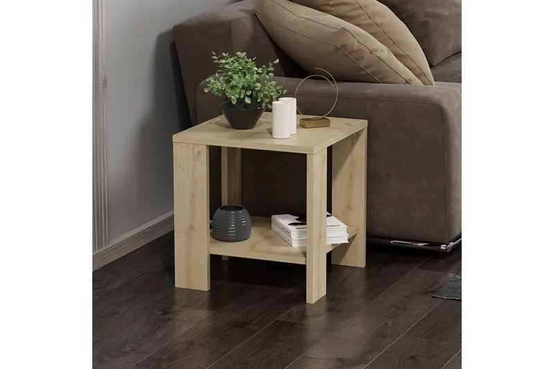 Asrel Sidobord 40 cm - Ek - Möbler - Bord & matgrupper - Avlastningsbord - Lampbord