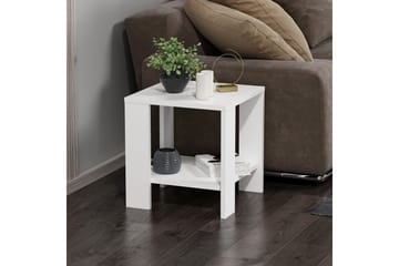Asrel Sidobord 40 cm - Vit - Möbler - Bord & matgrupper - Avlastningsbord - Lampbord