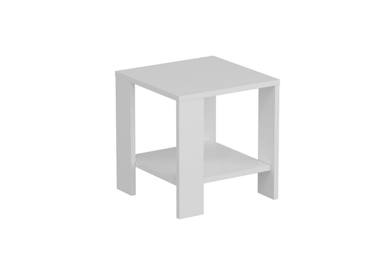 Asrel Sidobord 40 cm - Vit - Möbler - Bord & matgrupper - Avlastningsbord - Lampbord