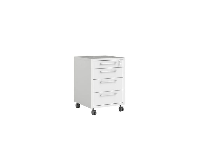 Astric Sängbord 48,2 cm - Vit - Möbler - Bord & matgrupper - Avlastningsbord - Sängbord & nattduksbord