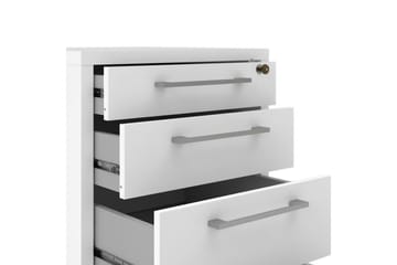Astric Sängbord 48,2 cm - Vit - Möbler - Bord & matgrupper - Avlastningsbord - Sängbord & nattduksbord