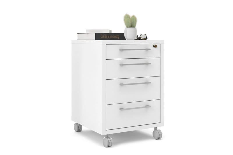 Astric Sängbord 48,2 cm - Vit - Möbler - Bord & matgrupper - Avlastningsbord - Sängbord & nattduksbord