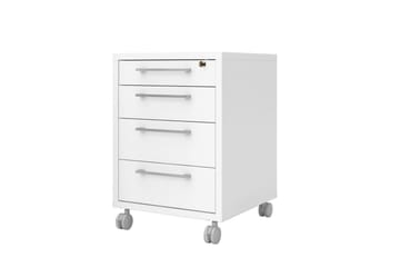 Astric Sängbord 48,2 cm - Vit - Möbler - Bord & matgrupper - Avlastningsbord - Sängbord & nattduksbord