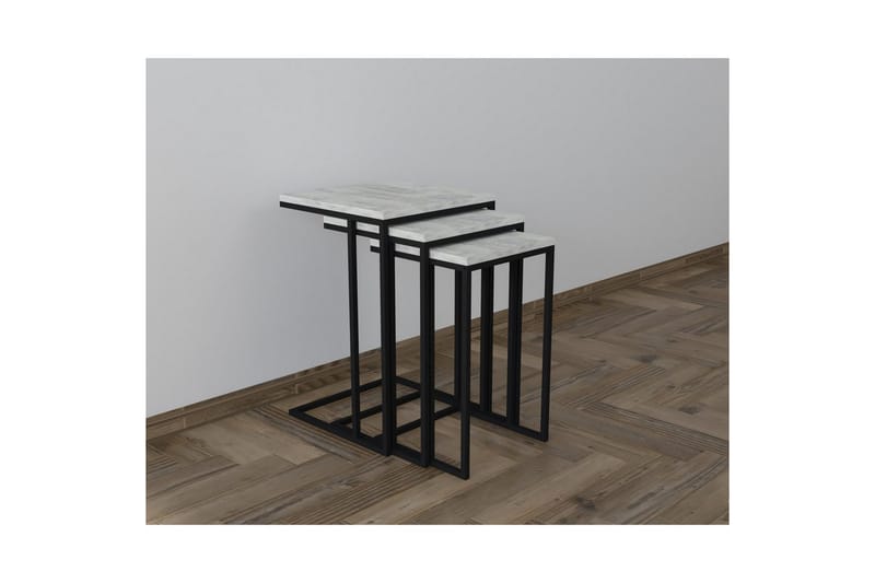 Auren Satsbord 40 cm - Svart/Kristall - Möbler - Bord & matgrupper - Avlastningsbord - Satsbord