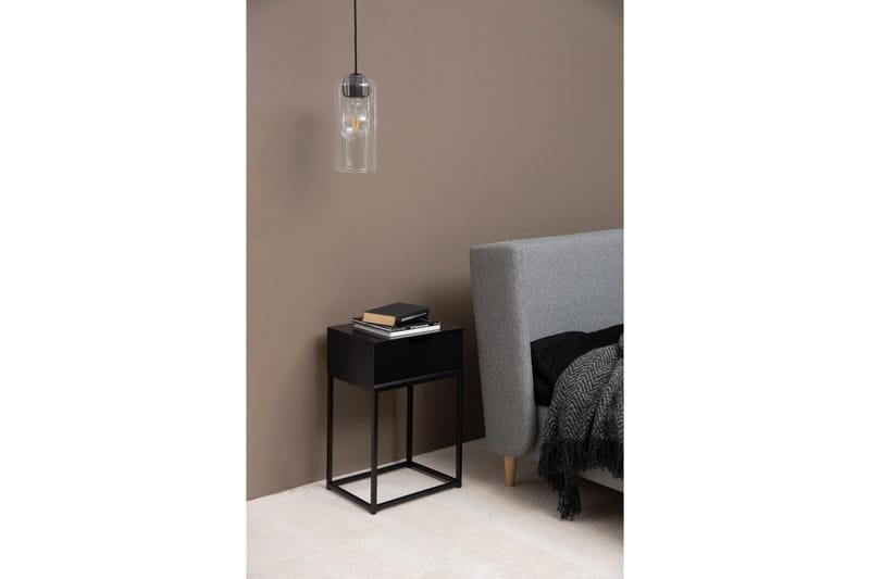 Azelia Sängbord 30 cm - Svart - Möbler - Bord & matgrupper - Avlastningsbord - Sängbord & nattduksbord