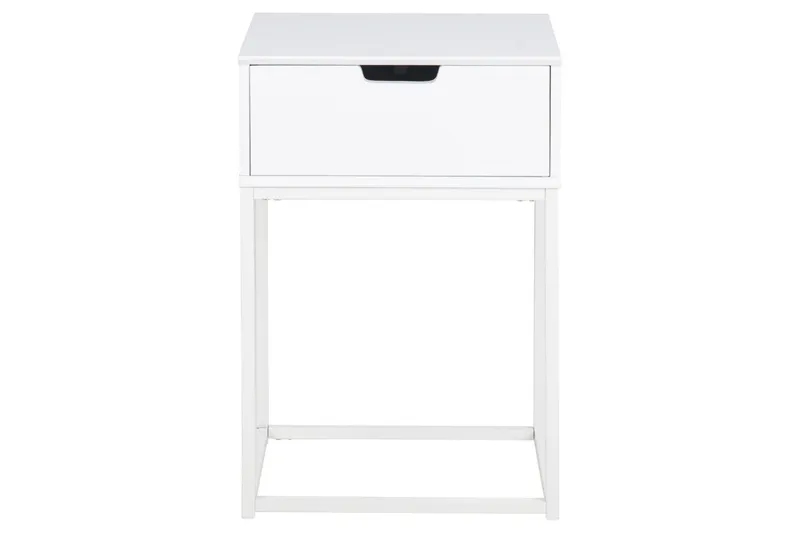 Azelia Sängbord 30 cm - Vit - Möbler - Bord & matgrupper - Avlastningsbord - Sängbord & nattduksbord