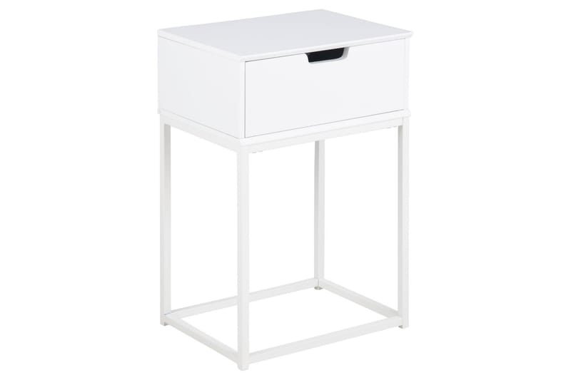 Azelia Sängbord 30 cm - Vit - Möbler - Bord & matgrupper - Avlastningsbord - Sängbord & nattduksbord