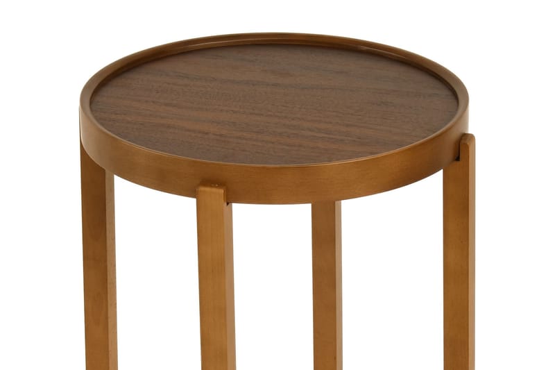 Babilas Satsbord (3 delar) 45x55x45 cm - Valnöt - Möbler - Bord & matgrupper - Avlastningsbord - Satsbord