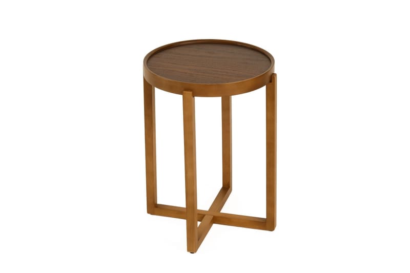 Babilas Satsbord (3 delar) 45x55x45 cm - Valnöt - Möbler - Bord & matgrupper - Avlastningsbord - Satsbord