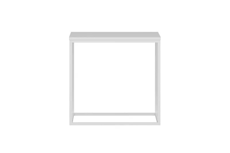 Basak Sidobord 52 cm - Vit - Möbler - Bord & matgrupper - Avlastningsbord - Lampbord