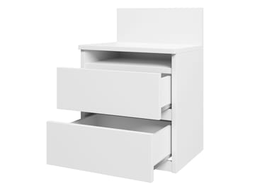 Basildon Sängbord 40 cm - brun - Möbler - Bord & matgrupper - Avlastningsbord - Sängbord & nattduksbord