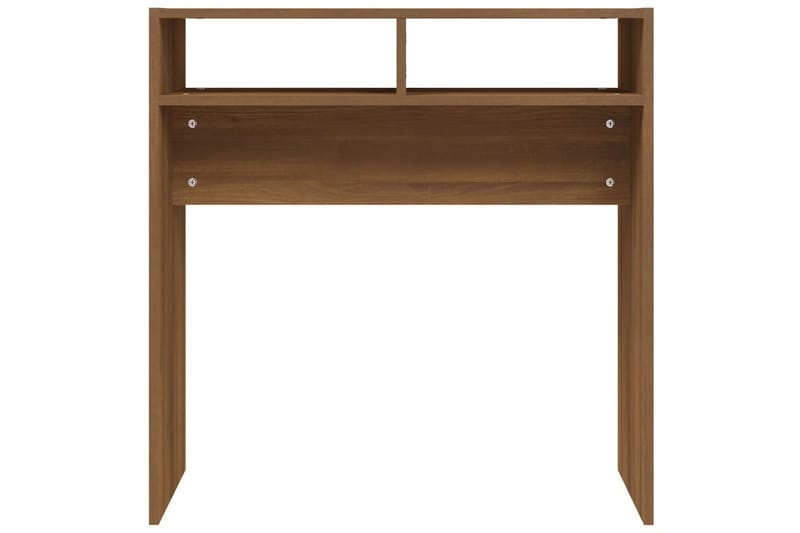 beBasic Avlastningsbord brun ek 78x30x80 cm konstruerat trä - Brown - Möbler - Bord & matgrupper - Avlastningsbord - Konsolbord & sidobord