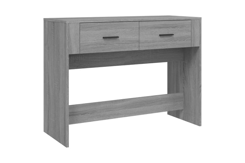 beBasic Avlastningsbord grå sonoma 100x39x75 cm konstruerat trä - Grey - Möbler - Bord & matgrupper - Avlastningsbord - Konsolbord & sidobord