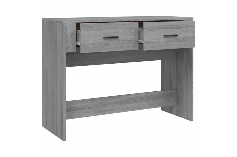 beBasic Avlastningsbord grå sonoma 100x39x75 cm konstruerat trä - Grey - Möbler - Bord & matgrupper - Avlastningsbord - Konsolbord & sidobord