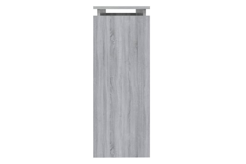 beBasic Avlastningsbord grå sonoma 102x30x80 cm konstruerat trä - Grey - Hallbord - Konsolbord & sidobord