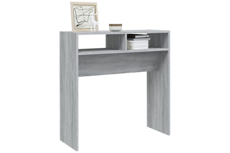 beBasic Avlastningsbord grå sonoma 78x30x80 cm konstruerat trä - Grey - Möbler - Bord & matgrupper - Avlastningsbord - Konsolbord & sidobord