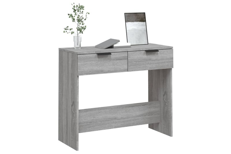 beBasic Avlastningsbord grå sonoma 90x36x75 cm konstruerat trä - Grey - Möbler - Bord & matgrupper - Avlastningsbord - Konsolbord & sidobord