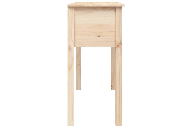beBasic Konsolbord 100x35x75 cm massiv furu - Brown - Möbler - Bord & matgrupper - Avlastningsbord - Konsolbord & sidobord