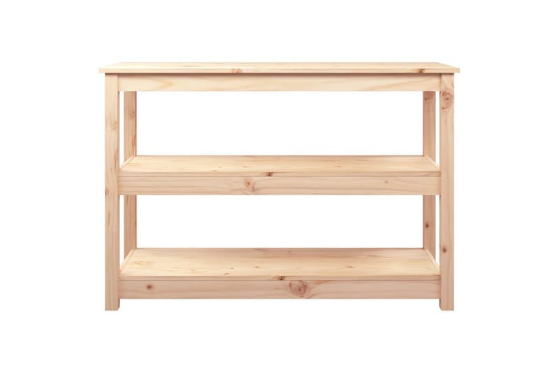 beBasic Konsolbord 110x40x74 cm massiv furu - Brown - Möbler - Bord & matgrupper - Avlastningsbord - Konsolbord & sidobord