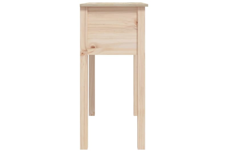 beBasic Konsolbord 70x35x75 cm massiv furu - Brown - Möbler - Bord & matgrupper - Avlastningsbord - Konsolbord & sidobord