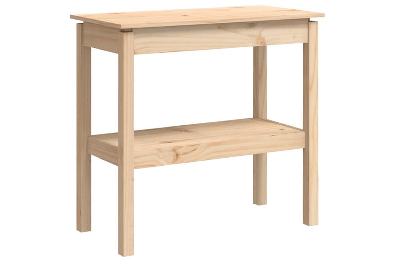 beBasic Konsolbord 80x40x75 cm massiv furu - Brown - Möbler - Bord & matgrupper - Avlastningsbord - Konsolbord & sidobord
