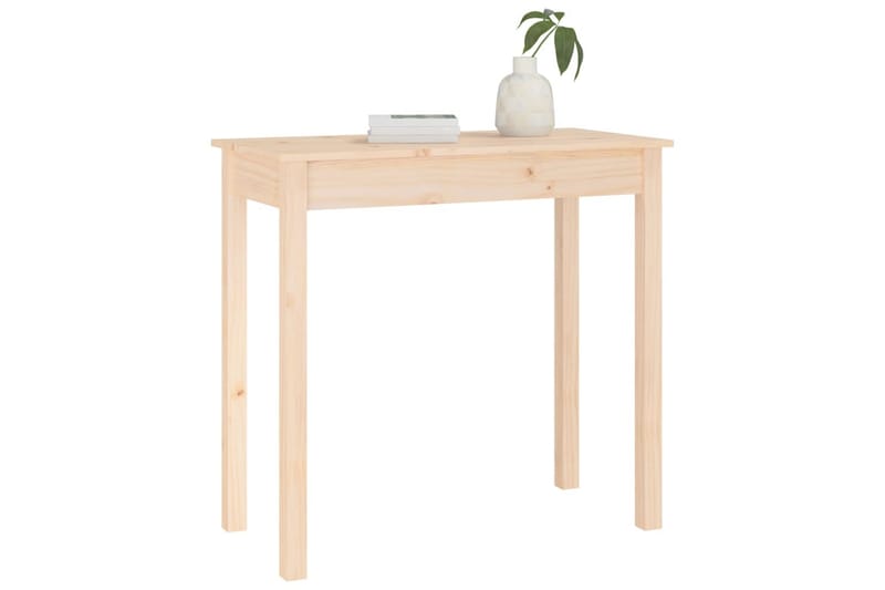 beBasic Konsolbord 80x40x75 cm massiv furu - Brown - Möbler - Bord & matgrupper - Avlastningsbord - Konsolbord & sidobord