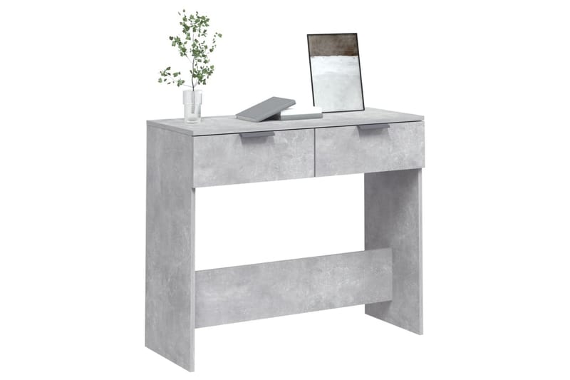 beBasic Konsolbord betonggrå 90x36x75 cm konstruerat trä - Grey - Möbler - Bord & matgrupper - Avlastningsbord - Konsolbord & sidobord