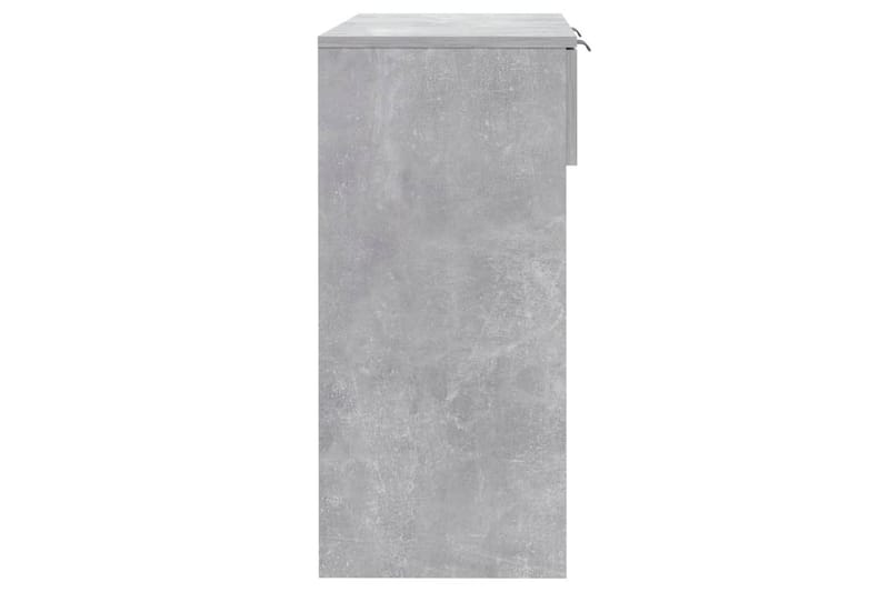 beBasic Konsolbord betonggrå 90x36x75 cm konstruerat trä - Grey - Möbler - Bord & matgrupper - Avlastningsbord - Konsolbord & sidobord