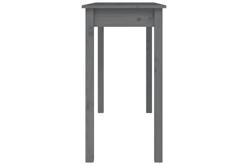 beBasic Konsolbord grå 110x40x75 cm massiv furu - Grey - Hallbord - Konsolbord & sidobord