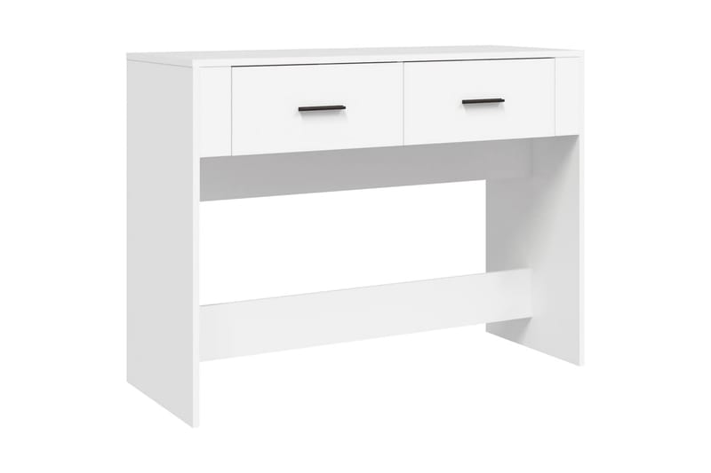 beBasic Konsolbord vit 100x39x75 cm konstruerat trä - White - Möbler - Bord & matgrupper - Avlastningsbord - Konsolbord & sidobord