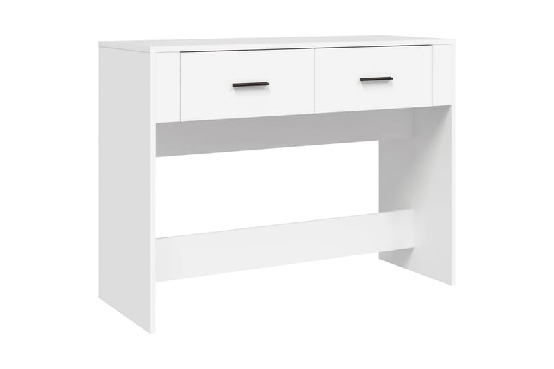 beBasic Konsolbord vit 100x39x75 cm konstruerat trä - White - Hallbord - Konsolbord & sidobord