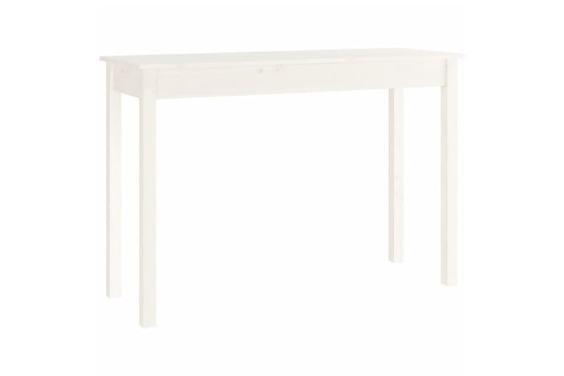 beBasic Konsolbord vit 110x40x75 cm massiv furu - White - Hallbord - Konsolbord & sidobord