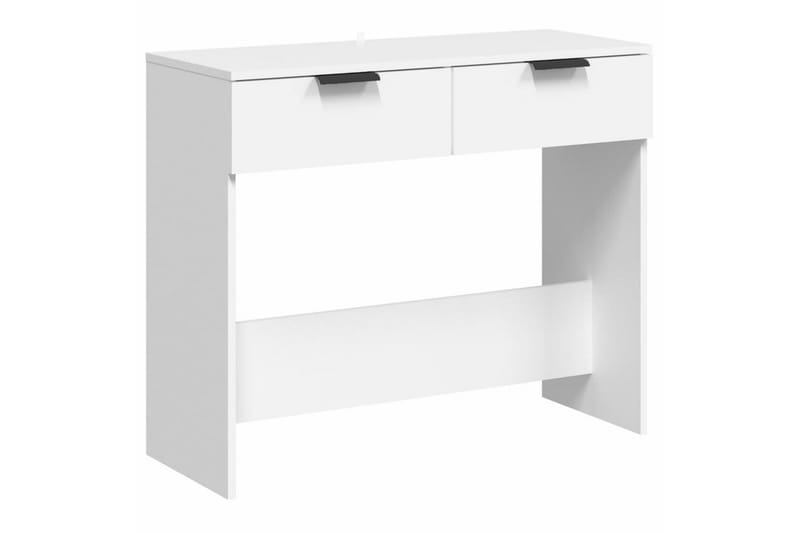 beBasic Konsolbord vit 90x36x75 cm konstruerat trä - White - Möbler - Bord & matgrupper - Avlastningsbord - Konsolbord & sidobord