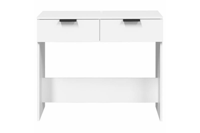 beBasic Konsolbord vit 90x36x75 cm konstruerat trä - White - Möbler - Bord & matgrupper - Avlastningsbord - Konsolbord & sidobord