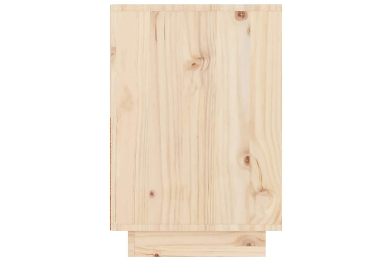 beBasic Sängbord 2 st 60x34x51 cm massiv furu - Brown - Möbler - Bord & matgrupper - Avlastningsbord - Sängbord & nattduksbord