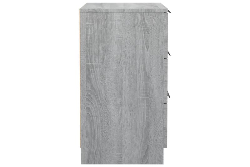 beBasic Sängbord 2 st grå sonoma 40x36x65 cm - Grey - Möbler - Bord & matgrupper - Avlastningsbord - Sängbord & nattduksbord