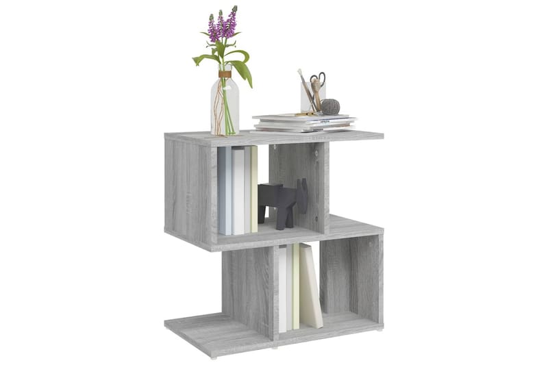 beBasic Sängbord 2 st grå sonoma 50x30x51,5 cm konstruerat trä - Grey - Möbler - Bord & matgrupper - Avlastningsbord - Sängbord & nattduksbord