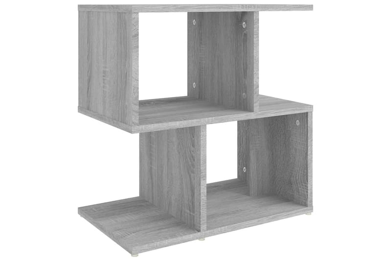 beBasic Sängbord 2 st grå sonoma 50x30x51,5 cm konstruerat trä - Grey - Möbler - Bord & matgrupper - Avlastningsbord - Sängbord & nattduksbord