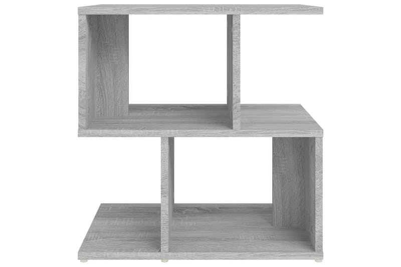 beBasic Sängbord 2 st grå sonoma 50x30x51,5 cm konstruerat trä - Grey - Möbler - Bord & matgrupper - Avlastningsbord - Sängbord & nattduksbord
