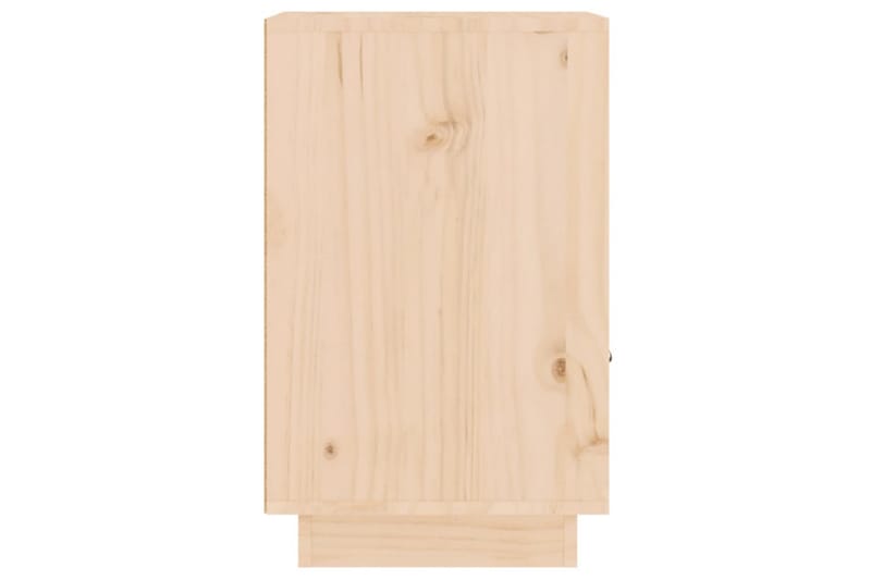 beBasic Sängbord 40x34x55 cm massiv furu - Brown - Möbler - Bord & matgrupper - Avlastningsbord - Sängbord & nattduksbord
