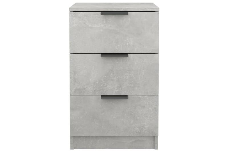 beBasic Sängbord betonggrå 40x36x65 cm - Grey - Möbler - Bord & matgrupper - Avlastningsbord - Sängbord & nattduksbord
