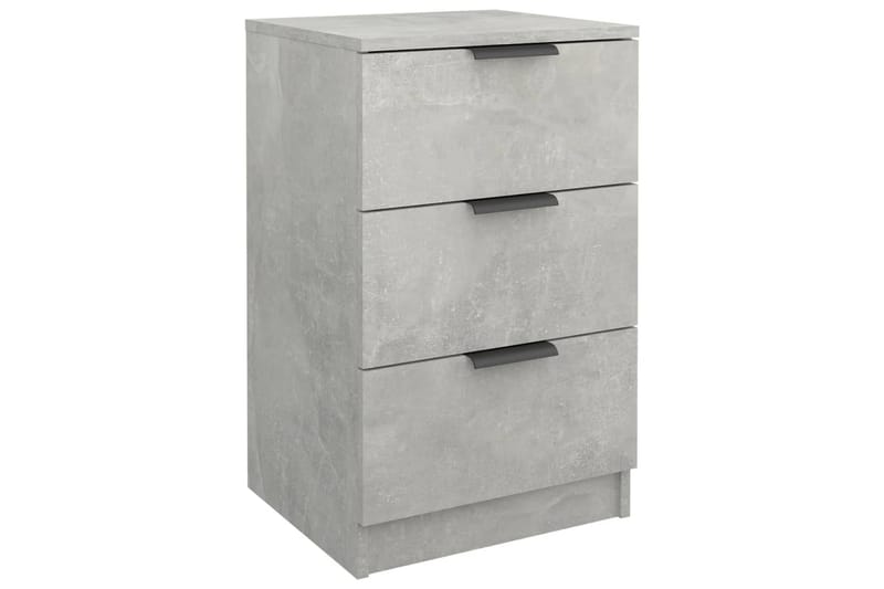 beBasic Sängbord betonggrå 40x36x65 cm - Grey - Möbler - Bord & matgrupper - Avlastningsbord - Sängbord & nattduksbord