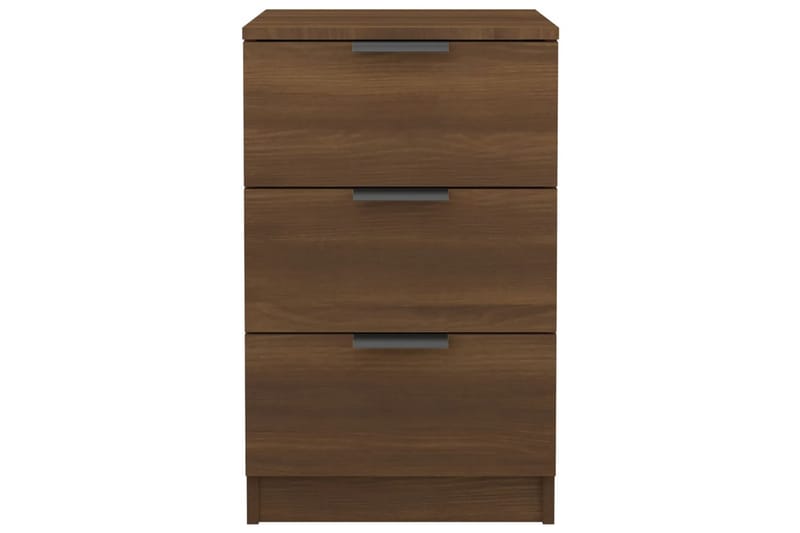 beBasic Sängbord brun ek 40x36x65 cm - Brown - Möbler - Bord & matgrupper - Avlastningsbord - Sängbord & nattduksbord