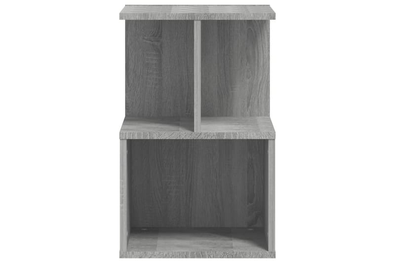 beBasic Sängbord grå sonoma 35x35x55 cm konstruerat trä - Grey - Möbler - Bord & matgrupper - Avlastningsbord - Sängbord & nattduksbord